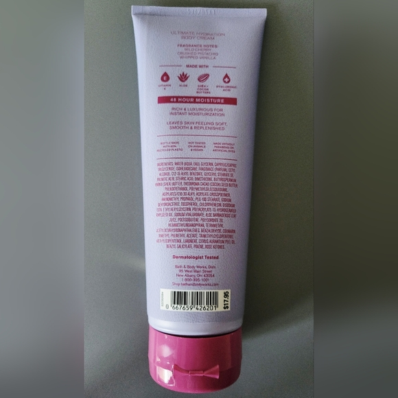 Bath & Body Works Sweetheart Cherry Body Cream - Picture 2 of 4